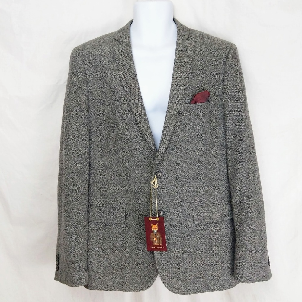 Harry Brown Heritage Gray Suit Coat/Blazer